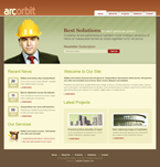 Industrial Website Template SNJ-0001-IND