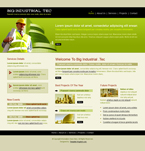 Industrial Website Template KR-F0001-IND