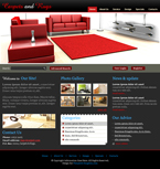 Interior & Furniture Website Template Interior Advice