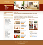 Interior & Furniture Website Template MHT-0001-IF