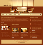 Interior & Furniture Website Template PJW-0003-IF
