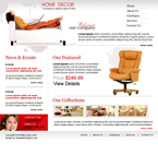 Interior & Furniture Website Template SA-0005-IF