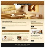 Interior & Furniture Website Template SBR-0004-IF