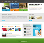 Mosiac Tiles Website Template SBR-0006-IF