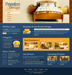 Interior & Furniture Website Template TNS-0014-IF