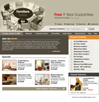 Interior & Furniture Website Template Furniture Online