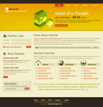 Internet Website Template PJW-0001-INT