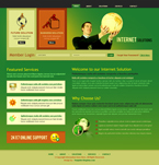 Internet Website Template PJW-0002-INT