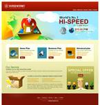 Internet Website Template SBR-0001-INT