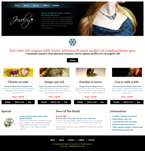 Jewelry Website Template jewelhunt