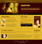 Jewelry Website Template Jewelry House