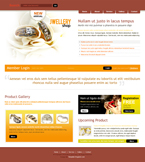 Jewelry Website Template ARP-0001-JEW