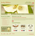 Jewelry Website Template Jewelry House