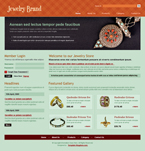 Jewelry Website Template Sparks