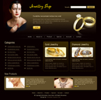 Jewelry Website Template SWNM-0002-JEW