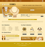 Jewelry Website Template SWNM-0002-JEW