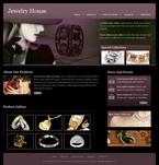 Jewelry Website Template Sparks