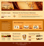 Jewelry Website Template SWNM-0002-JEW