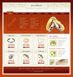 Jewelry Website Template jewelhunt