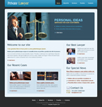 Law Website Template