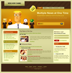 Media Website Template SBR-0001-ME