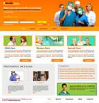 Medical Website Template Health Care Service