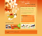 Medical Website Template Nature Care