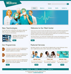 Medical Website Template Nature Care