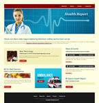 Medical Website Template Health Care Service