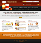 Medical Website Template Medicine Laboratory