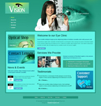 Eye Clinic Template for opticians