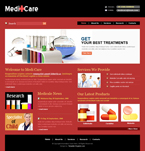Medical Website Template SNJ-0015-MED