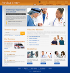 Medical Website Template Nature Care