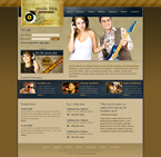 Music Website Template muzic blog