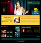 Music Website Template Music Blog