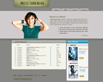 Music Website Template RG-F0001-MUS