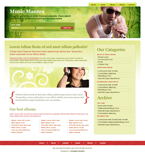 Music Website Template Music Mantra