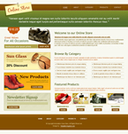 Online Store & Shop Website Template PJW-0004-ONLS