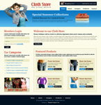 Online Store & Shop Website Template PJW-0005-ONLS