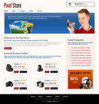 Online Store & Shop Website Template PJW-0006-ONLS