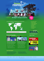 Real Estate Website Template KR-F0001-REAS