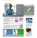 Science Website Template DEB-0001-SCI