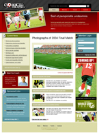 Sport Website Template DG-0001-S