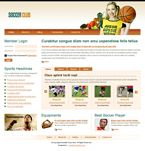 Sport Website Template TOP-W0001-S