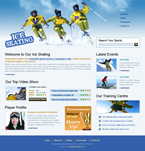 Sport Website Template MHS-W0001-S