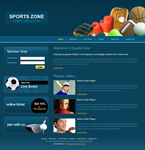 Sport Website Template RG-F0003-S