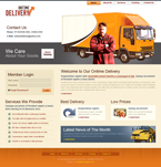 Transportation Website Template SNJ-0003-TRNS