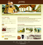 Travel Website Template Comfortable Journey