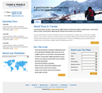 Travel Website Template SWNM-0001-TRL