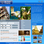 Travel Website Template SOM-F0003-TRL